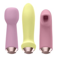 SATISFYER - MARVELOUS FOUR CONJUNTO VIBRADOR E PULSO DE AR