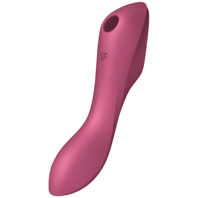 SATISFYER - CURVY TRINITY 3 AIR PULSE VIBRATOR ROT