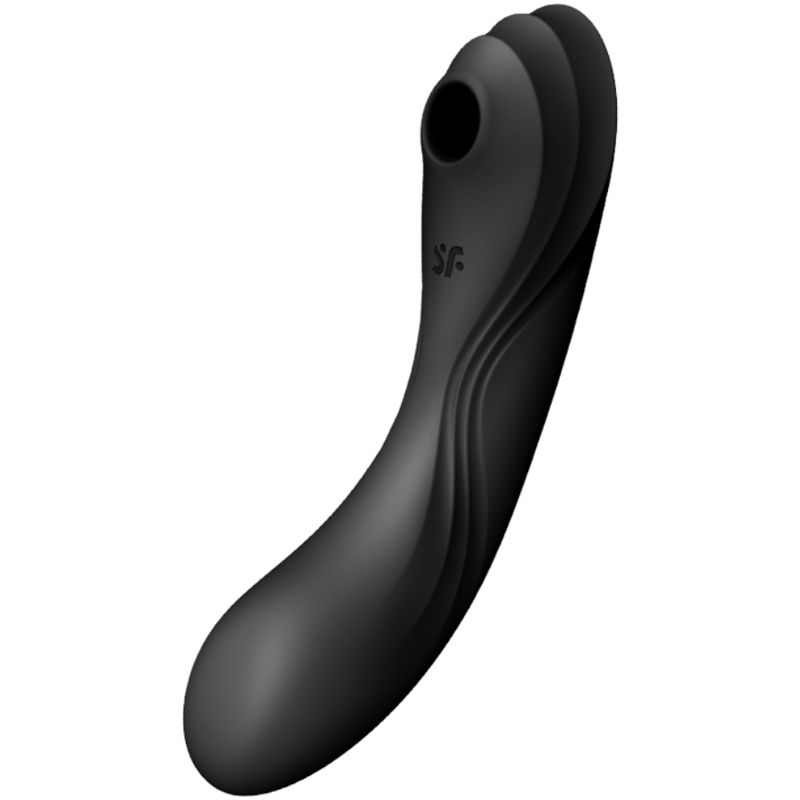 SATISFYER - VIBRATORE CURVY TRINITY 4 AIR PULSE NERO