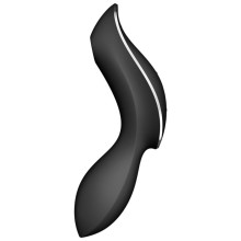 SATISFYER CURVY TRINITY 2 AIR PULSE VIBRATOR - PURPLE