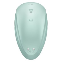 SATISFYER PEARL DIVER AIR PULSE STIMULATOR VIBRATOR - GREEN