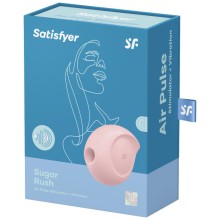 STIMULATEUR ET VIBRATEUR SATISFYER SUGAR RUSH - ROSE