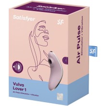 SATISFYER - VULVA LOVER 1 STIMULATEUR ET VIBRATEUR AIR PULSE