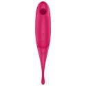 SATISFYER - STIMULATEUR ET VIBRATEUR TWIRLING PRO AIR PULSE BLEU