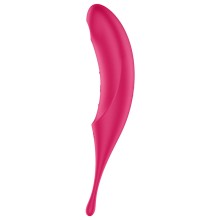 SATISFYER - STIMULATEUR ET VIBRATEUR TWIRLING PRO AIR PULSE BLEU