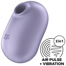 SATISFYER - PRO TO GO 2 DOPPELTER LUFTPULSSTIMULATOR VIBRATOR