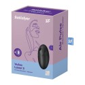 SATISFYER VULVA LOVER 3 AIR PULSE STIMULATOR VIBRATOR - BLACK