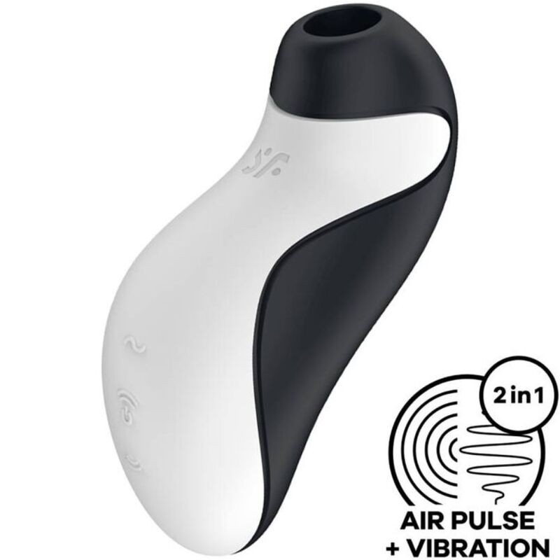 SATISFYER - ESTIMULADOR DE PULSO DE AR ORCA + VIBRAO