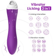 ARMONY - FAIRYLAND LICKING VIBRATING CLIT VIBRATOR PURPLE