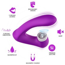 ARMONY - SECRETKISS LICKING CLITÓRIS VIBRATÓRIO E VIBRADOR