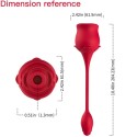 ARMONY - PINK LICKING VIBRANT DE CLIT VIBRATEUR ROUGE