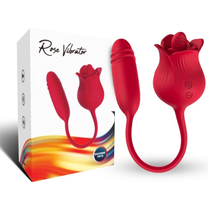 ARMONY - ROSELIP LICKING VIBRATING CLIT VIBRATOR RED