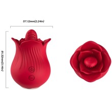 ARMONY - VIBRATORE E STIMOLATORE ROSA ROSSO