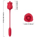 ARMONY - ROSE 3 IN 1, STIMULATOR, SUCTION AND UPDOWN WITH RED TAIL