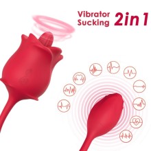 ARMONY - ROSA STIMULATOR VIBRATOR COLA RED