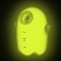 SATISFYER - GLOWING GHOST AIR PULSE VIBRATOR YELLOW