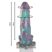 EPIC - DILDO BASILISCO DOPPIO PIACERE SCAMUTO GRANDE TAGLIA