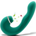 ARMONY - GREEN FLEXIBLE VIBRATOR SUCKER