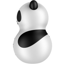 SATISFYER - POCKET PANDA STIMULATOR VIBRATOR SCHWARZ WEISS