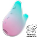 SATISFYER - MERMAID VIBES STIMULATOR VIBRATOR MINT UND PINK