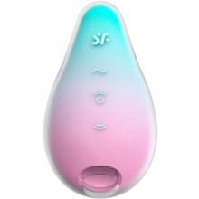 SATISFYER - MERMAID VIBES STIMULATEUR VIBRATEUR MENTHE ET ROSE