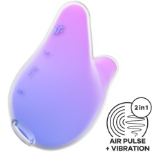 SATISFYER - MERMAID VIBES STIMULATEUR VIBRATEUR VIOLET ET ROSE