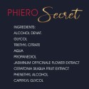 500 COSMETICS - PHIERO SECRET NATURAL ODORLESS COMBINATION FEMALE SEX HORMONES 15 ML