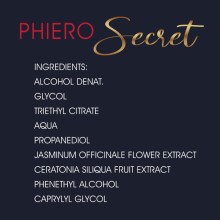 500 COSMETICS - PHIERO SECRET NATURAL INODORLESS COMBINAÇÃO