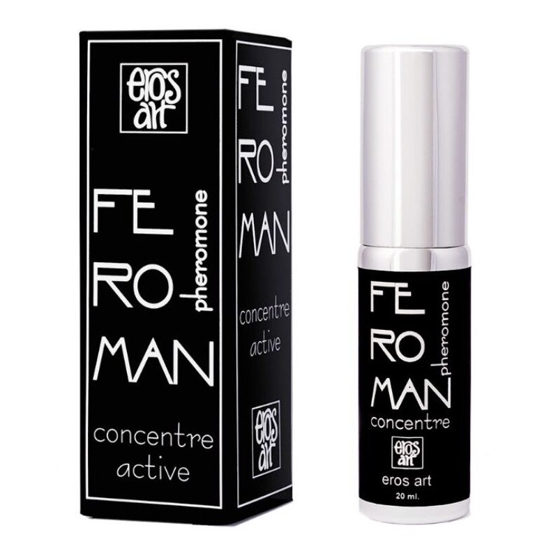 EROS-ART - PERFUME CONCENTRADO DE FEROMÔNIOS FEROMAN 20 ML