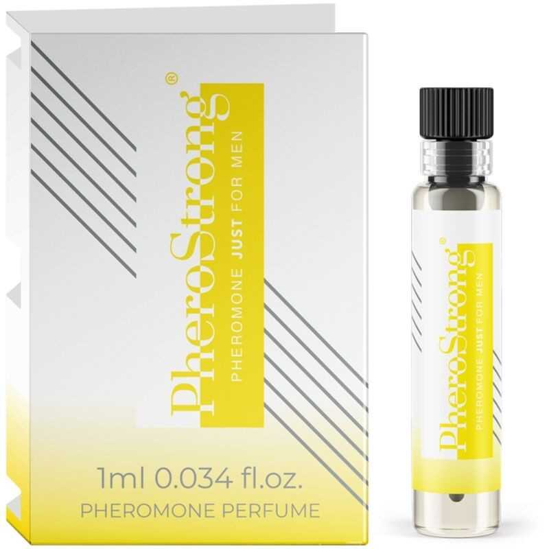 PHEROSTRONG - PERFUME DE FEROMÔNIOS SÓ PARA HOMENS 1 ML PHEROSTRONG - PERFUME DE FEROMÔNIOS SÓ PARA HOMENS 1 ML