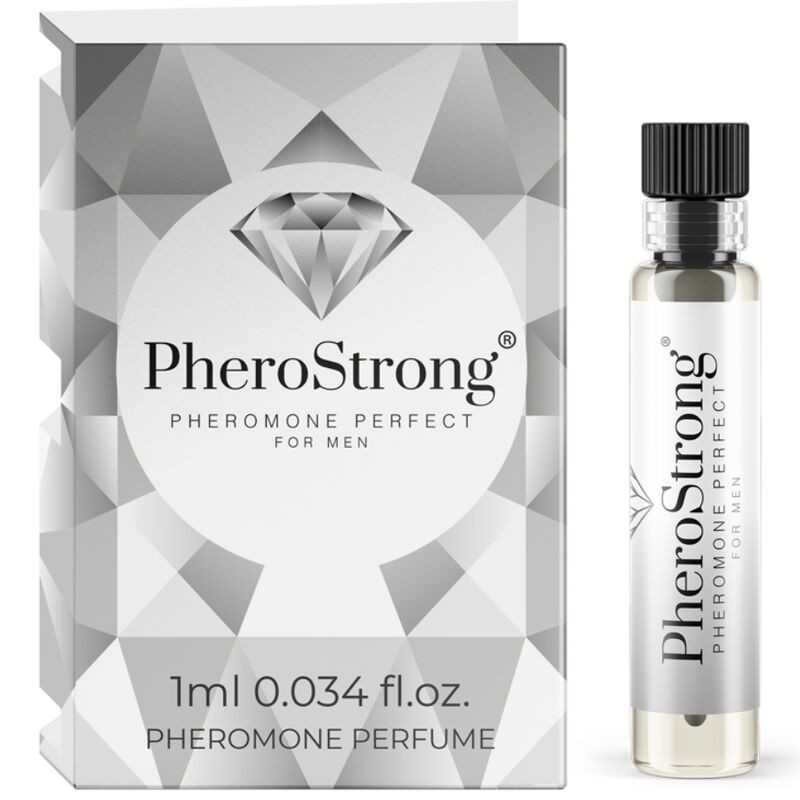 PHEROSTRONG - PERFUME DE FEROMÔNIOS PERFEITO PARA HOMENS 1 ML PHEROSTRONG - PERFUME DE FEROMÔNIOS PERFEITO PARA HOMENS 1 ML