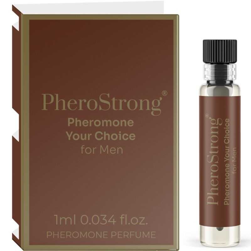 PHEROSTRONG - PARFUM PHÉROMONE AU CHOIX POUR HOMME 1 ML PHEROSTRONG - PARFUM PHÉROMONE AU CHOIX POUR HOMME 1 ML