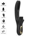 IBIZA - VIBRADOR DUPLO PINCHING PRETO