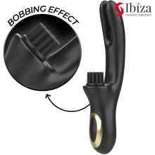 IBIZA - VIBRADOR DUPLO PINCHING PRETO