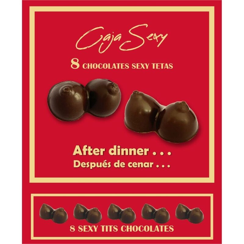 DIABLO PICANTE - 8 SEXY TITS CHOCOLATES