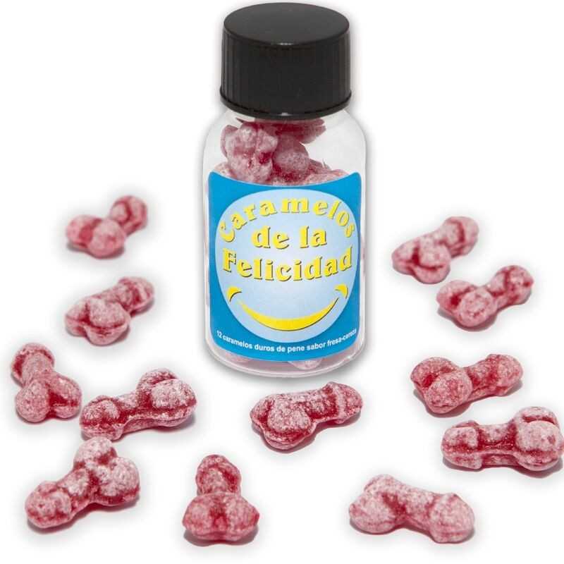 DIABLO PICANTE - POTE COM 12 DOCES DE MORANGO/CEREJA EM FORMATO DIABLO PICANTE - POTE COM 12 DOCES DE MORANGO/CEREJA EM FORMATO