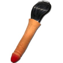 DIABLO PICANTE - BROSSE À CHEVEUX AVEC PÉNIS À LA POINTE