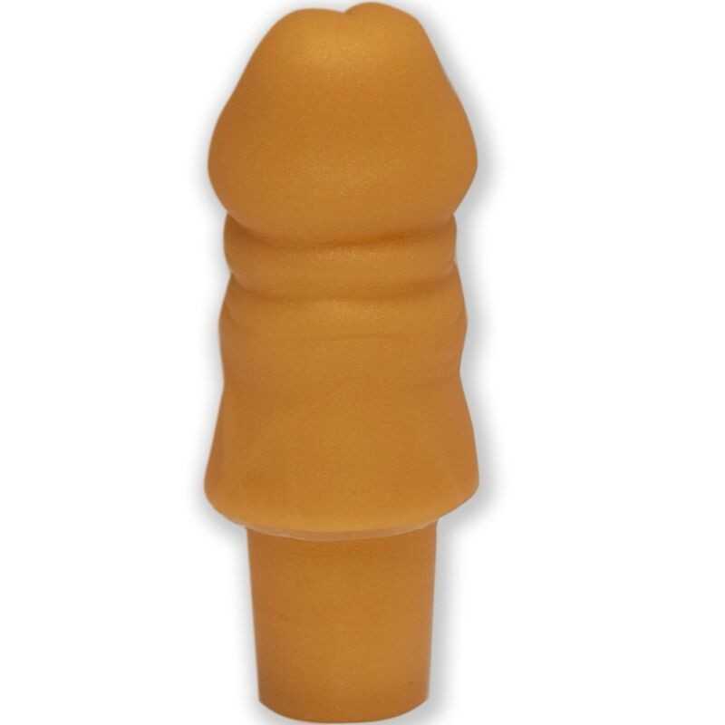 DIABLO PICANTE - TAPPO A FORMA DI PENE DORATO DIABLO PICANTE - TAPPO A FORMA DI PENE DORATO