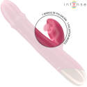 INTENSE - CHLOE MULTIFUNCTION VIBRATOR 3 IN 1 RED