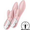 SATISFYER - AIR PUMP BUNNY 3 AUFBLASBARER KANINCHENVIBRATOR ROSA