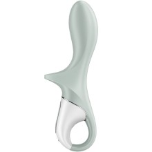 SATISFYER - AIR PUMP BOOTY 3 VIBRATEUR ANAL GONFLABLE GRIS VERT