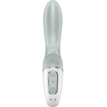 SATISFYER - AIR PUMP BOOTY 3 VIBRADOR ANAL INFLÁVEL GREYGREEN