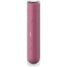 SATISFYER - ESTIMULADOR DE CLITÓRIS FIRST KISS WAVE GARNET