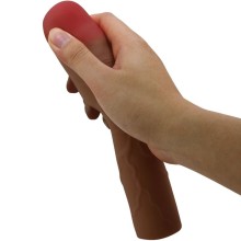 PRETTY LOVE - MANGA PENIS KYLIAN COM EXTENSÃO DE 7,6 CM MULATO