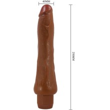 BAILE - DRYAD REALISTIC VIBRATOR 25 CM MULATTO