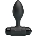 PRETTY LOVE - VIBRA BUTT 10 VIBRAZIONI PLUG ANALE NERO