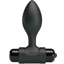 PRETTY LOVE - VIBRA BUTT 10 VIBRATIONS PLUG ANAL NOIR