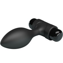 PRETTY LOVE - VIBRA BUTT 10 VIBRATIONS ANAL PLUG BLACK