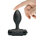 PRETTY LOVE - VIBRA BUTT 10 VIBRATIONS ANAL PLUG BLACK