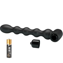 PRETTY LOVE - LYNN SILICONE ANAL PLUG 10 VIBRAZIONI NERO